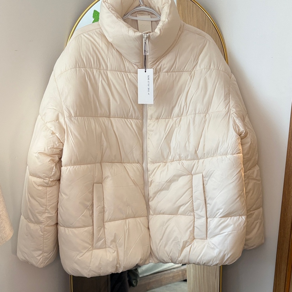 Noize Cream Puffer Jacket